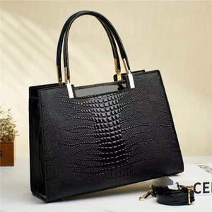 Women's Fashion Crocodile Pattern Crossbody bag