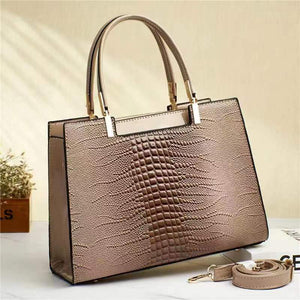 Women's Fashion Crocodile Pattern Crossbody bag