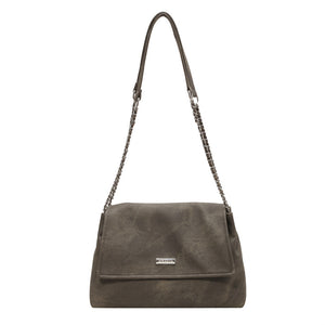 Texture Chain Shoulder Bag