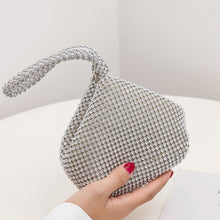 Load image into Gallery viewer, Handmade Rhinestone Evening Bag
