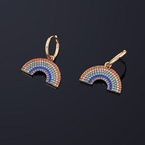 Rainbow advertisement Earrings