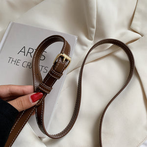 Fashion Printed Letter Contrast Stitching Plaid Handbag
