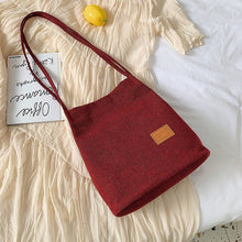 Load image into Gallery viewer, Canvas female bag non-woven fabric
