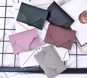 New tri-fold PU ladies wallet