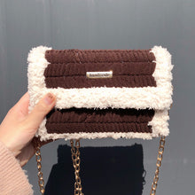 Load image into Gallery viewer, Woolen icicle female bag

