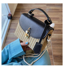 Load image into Gallery viewer, Woven crossbody bag wild shoulder bag
