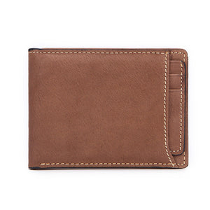 New Casual European And American Men's Leather Wallet