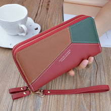 Load image into Gallery viewer, 2021 New Double Zipper Hand Wallet
