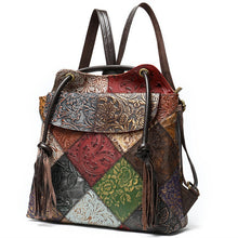 Load image into Gallery viewer, Fringe embossed shoulder bag
