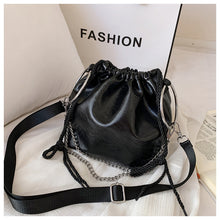 Load image into Gallery viewer, Pleated portable shoulder bag

