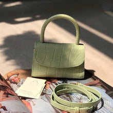 Load image into Gallery viewer, Matcha green handbag
