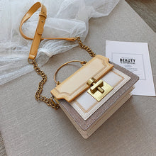 Load image into Gallery viewer, Fashionable texture chain shoulder bag
