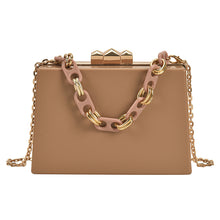 Load image into Gallery viewer, Fashion Cosmetic Case Type Chain Link Handbag
