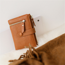 Load image into Gallery viewer, Zipper buckle 2 fold clutch
