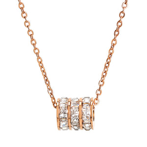 Simple and sexy accessories white copper pendant