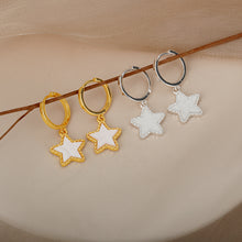 Load image into Gallery viewer, New Opal Inlaid Star Earrings For Women
