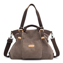 Load image into Gallery viewer, Ladies Canvas Large-Capacity Messenger Bag
