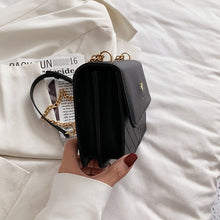 Load image into Gallery viewer, Letter Quilted Flap Crossbody Bag
