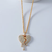 Load image into Gallery viewer, Fashion New Electroplating Alloy Heartbreak Necklace
