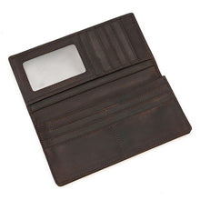 Load image into Gallery viewer, Men&#39;s Vintage Leather Wallet
