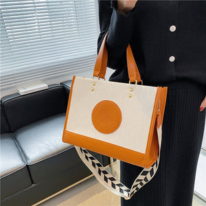 Pure Color High-Grade Pu Geometric Clamshell Handbag