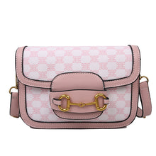 Load image into Gallery viewer, High-end PU letter flap crossbody bag
